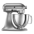 KitchenAid Artisan Series 5-Quart Tilt-Head Stand Mixer, Contour Silver,  KSM150PS
