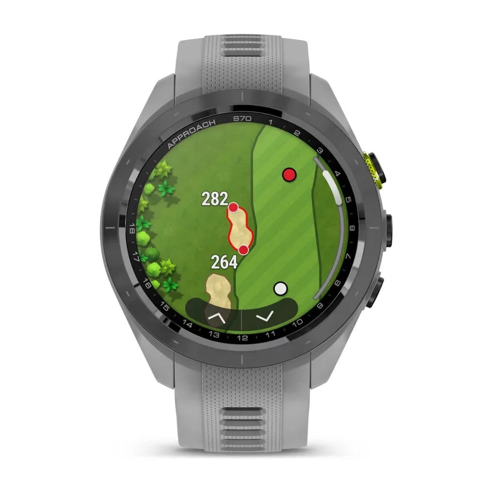 Garmin Approach S70 42mm Golf GPS Smartwatch, AMOLED Touchscreen Display - Gray
