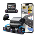 PRUVEEO Dash Cam, 4 Channel Camera FHD 1080Px4