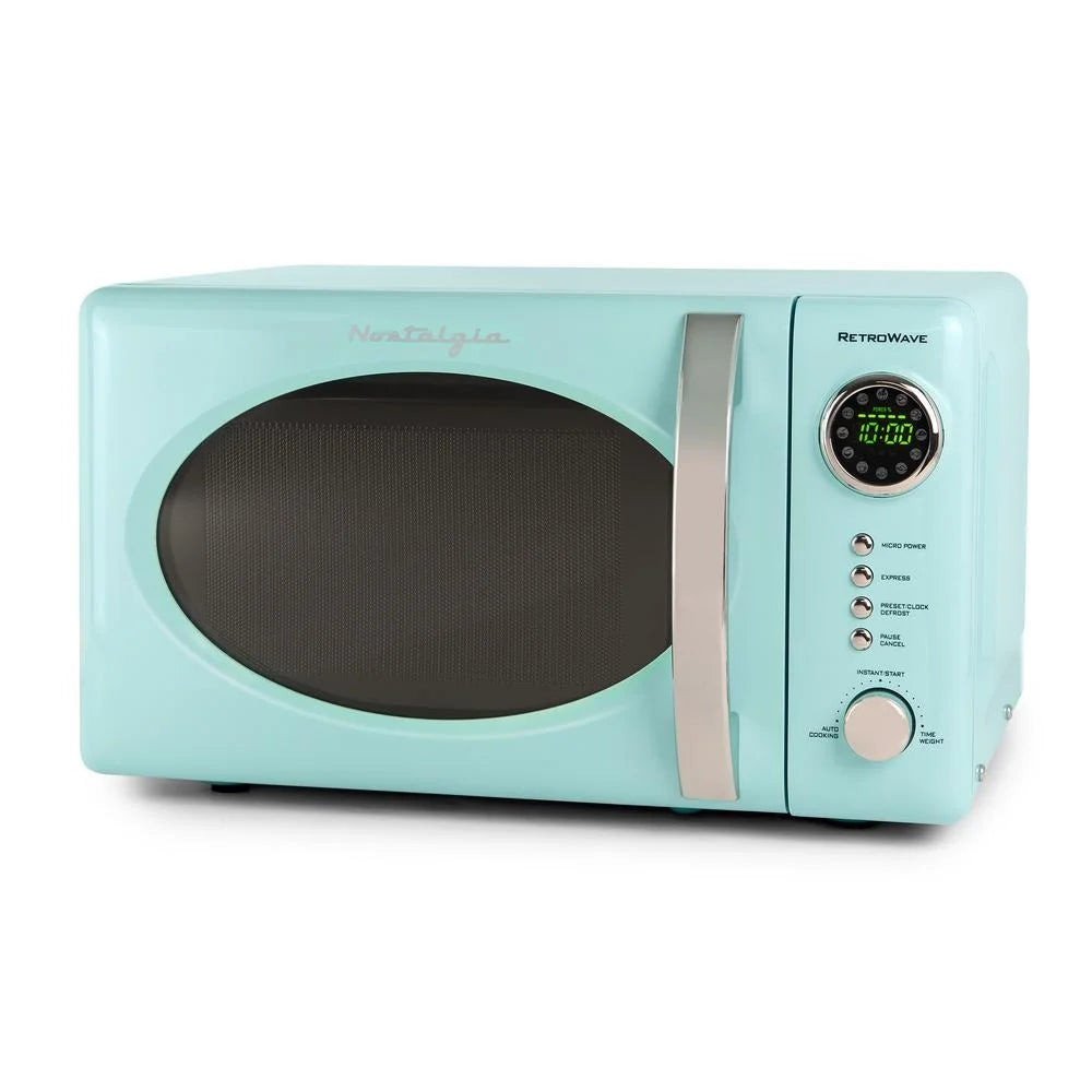 0.7 Cu. ft. 700-Watt Countertop Microwave Oven, Aqua