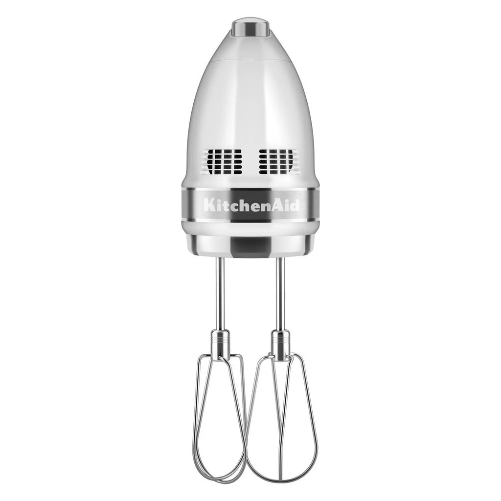 KitchenAid 9-Speed Hand Mixer, White, KHM926