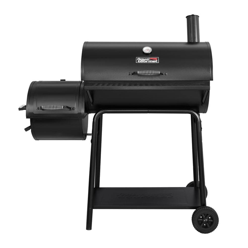30 in. Charcoal Grill with Offset Smoker CC1830F