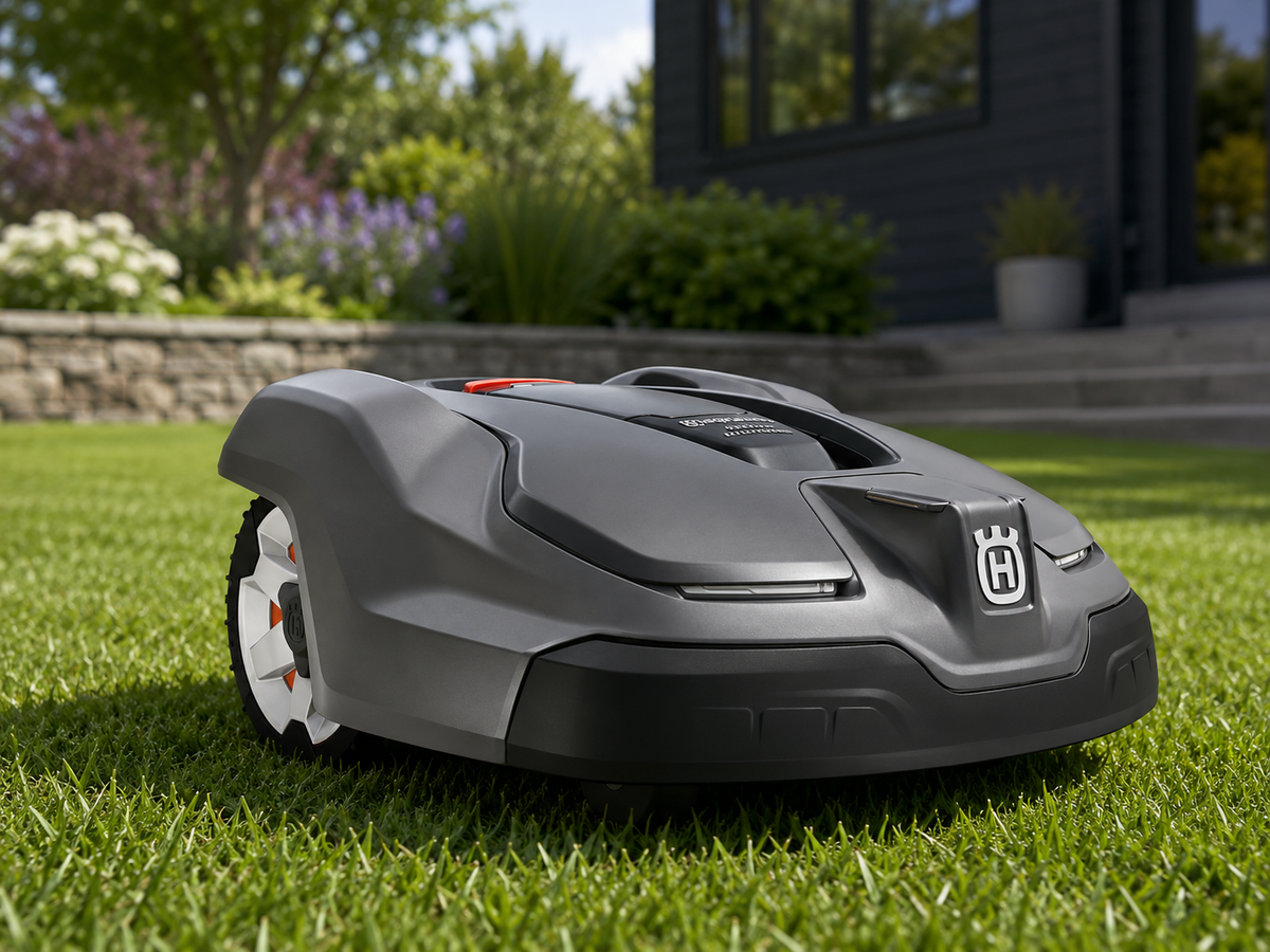 Husqvarna Automower 430XH Robotic Lawn Mower with GPS Navigation, 0.8 Acre Capacity