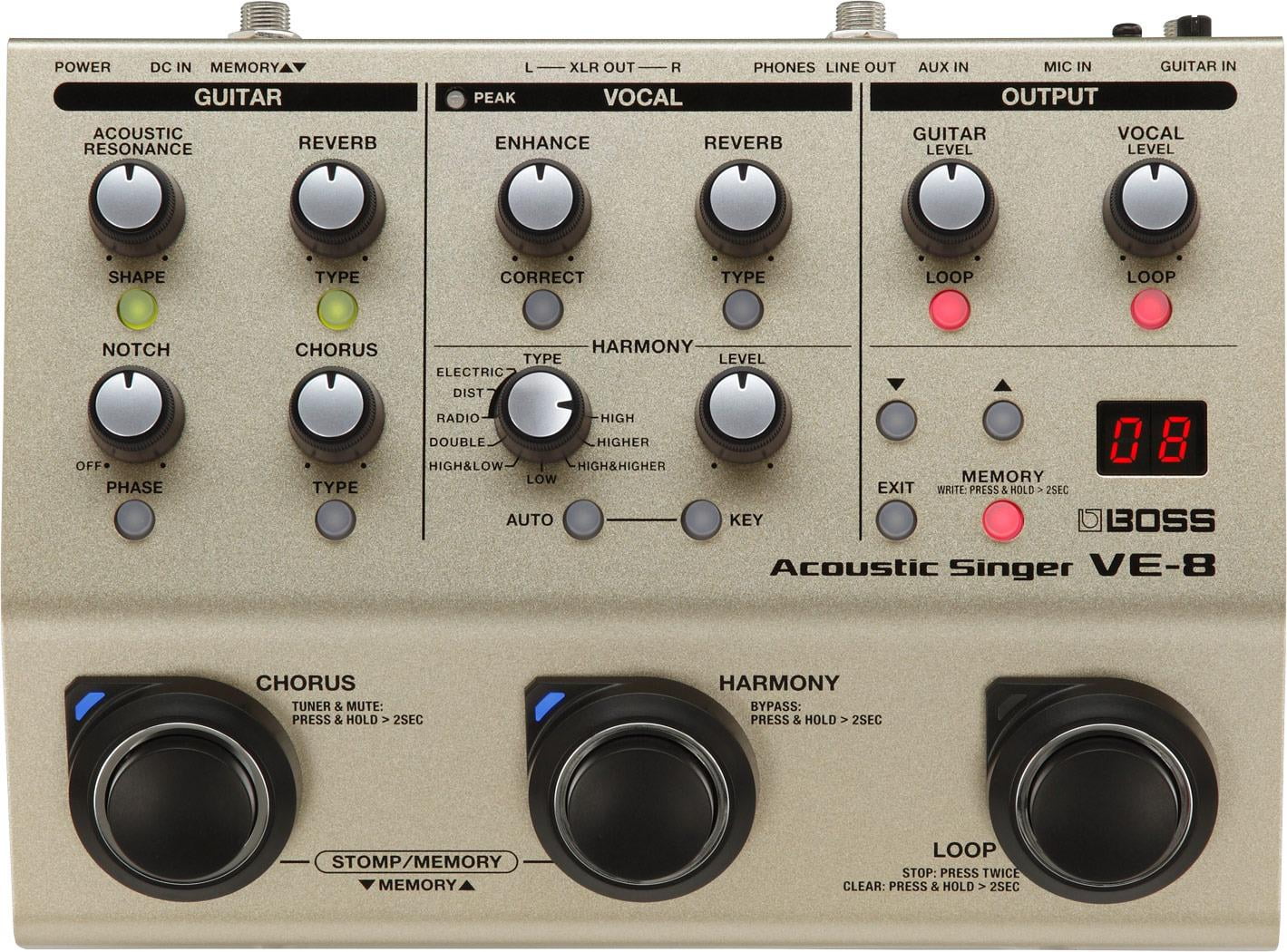 VE-8 Acoustic Singer (New)