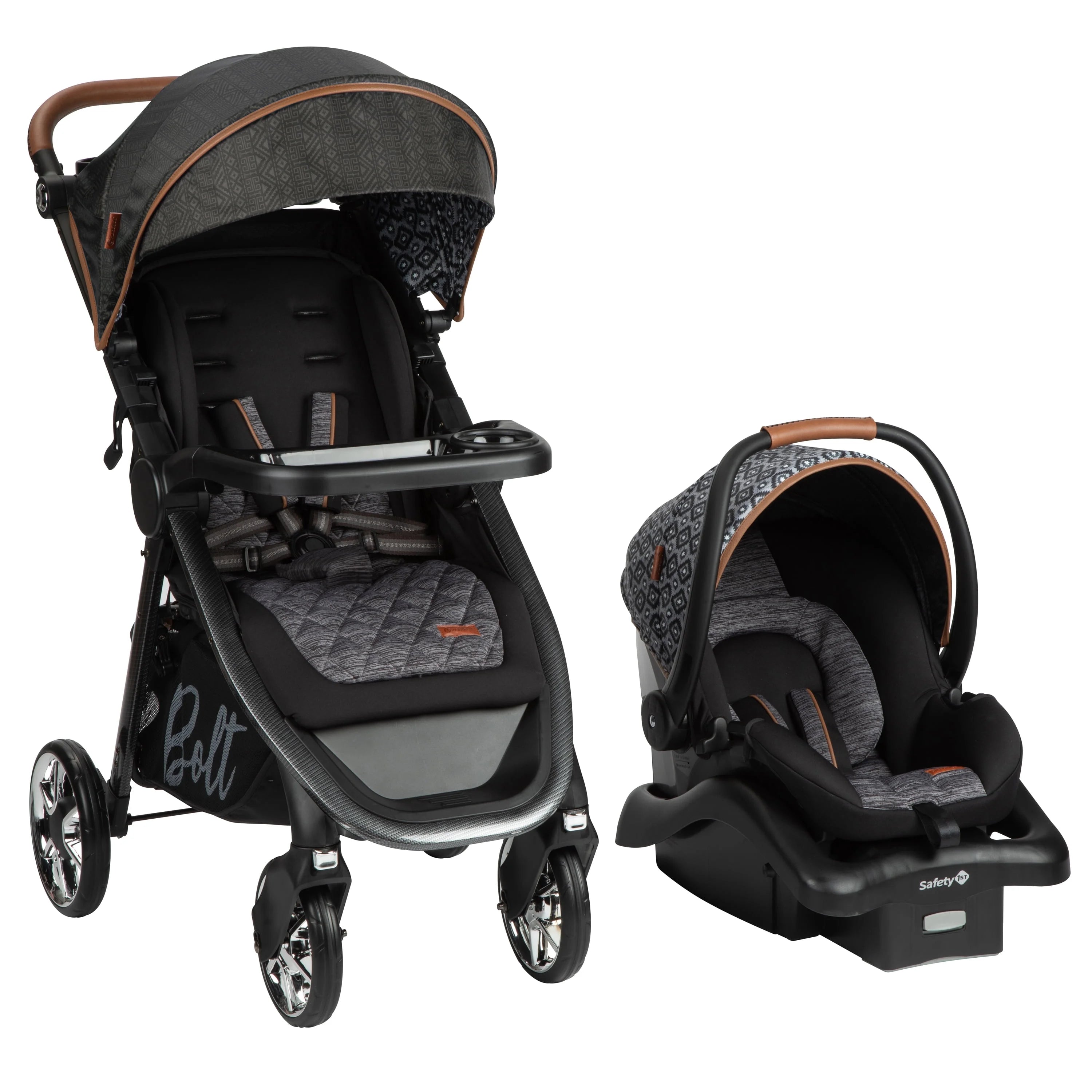 Bolt Travel System Stroller and Infant Car Seat, Urban Boho