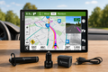 Garmin DriveSmart 86 8" Car GPS Navigator Bright Crisp High-Res Maps Voice Assist with Power Pack