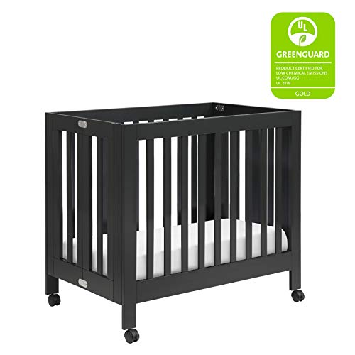 Origami Mini Crib Black