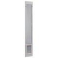 Glass Pet Door, Aluminum, 77.6 in. H X 11.5 in. W