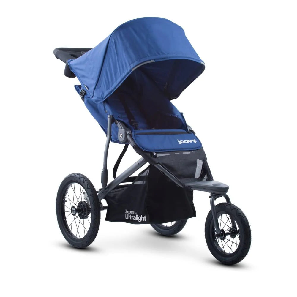 Zoom360 Ultralight Jogging Stroller Featuring High Child Seat