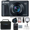 PowerShot SX740 HS Digital Camera 40x Optical Zoom with 32GB Buzz-photo Kit