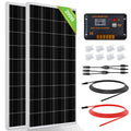 200 Watts 12 Volt/24 Volt Solar Panel Kit