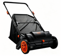 VEVOR Push Lawn Sweeper, 21 Inch Leaf & Grass Collector