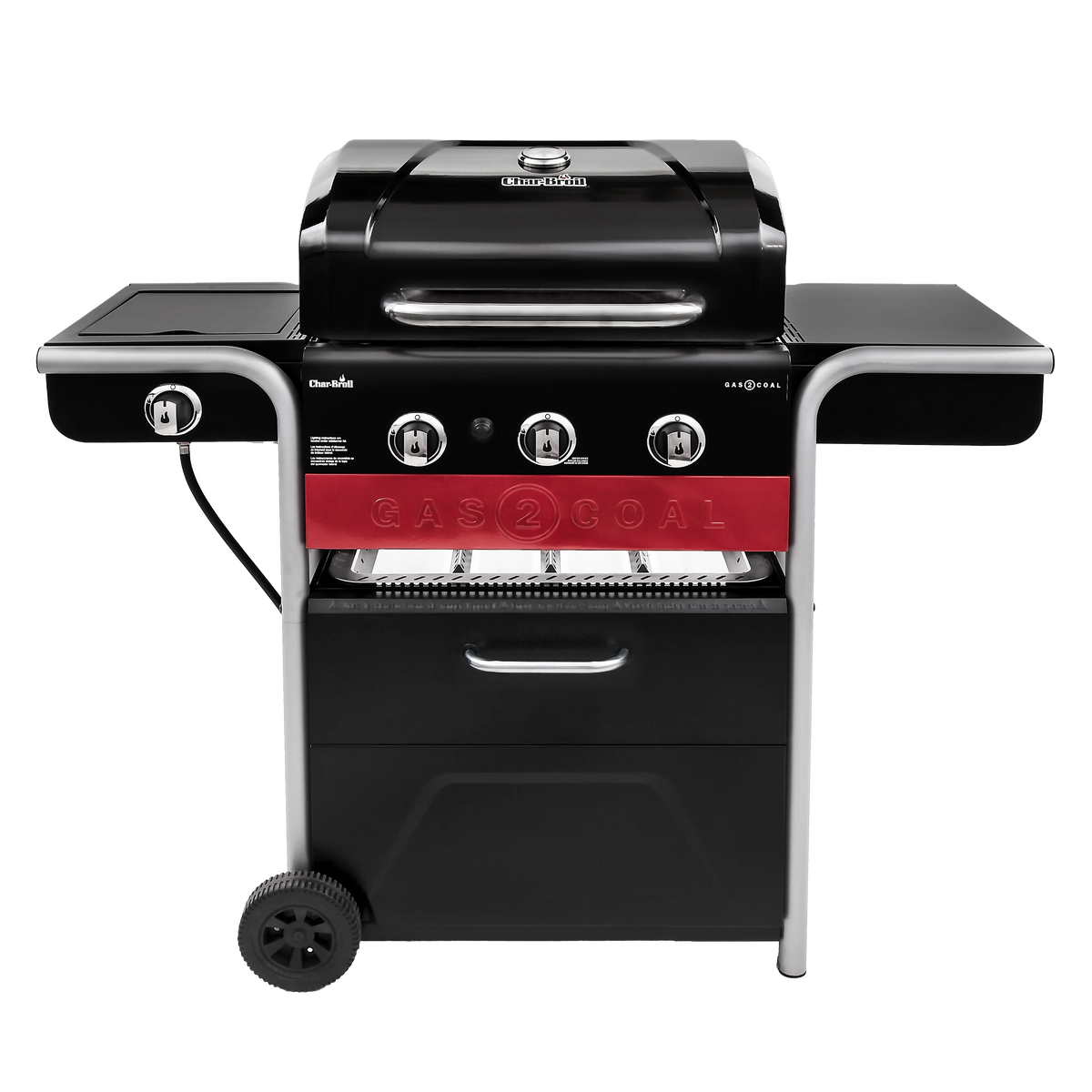 Charbroil Gas2Coal® 3-Burner Hybrid Grill