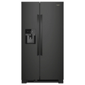 Whirlpool Wrs321sdh 33" Wide 21.4 Cu. Ft. Side By Side Refrigerator - Black
