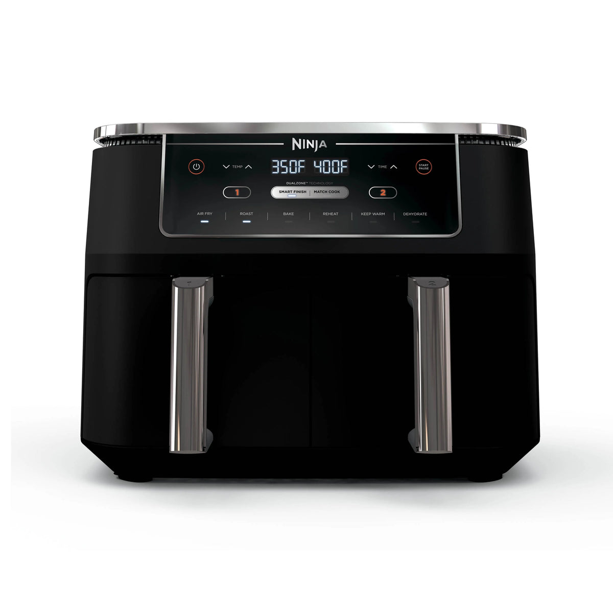 Ninja® Foodi® 6-in-1 10-Quart. 2-Basket Air Fryer with DualZone Technology- Air Fry, Roast, and More, DZ300WM