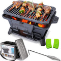 Hibachi Grill Outdoor, Small Portable Charcoal Grill
