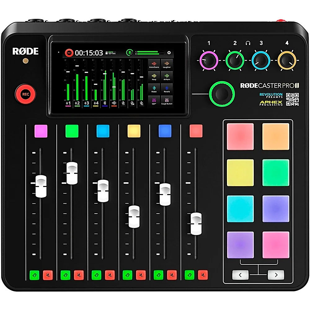 RODECaster PRO II Integrated Audio Production Studio