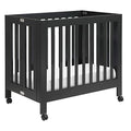 Origami Mini Crib Black