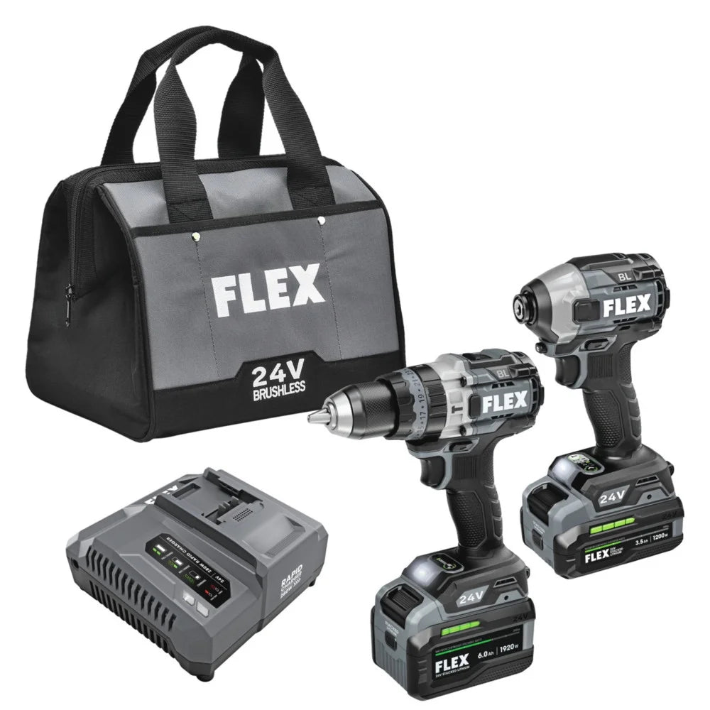 24V Stacked Lithium Battery 2 Tool Combo Kit