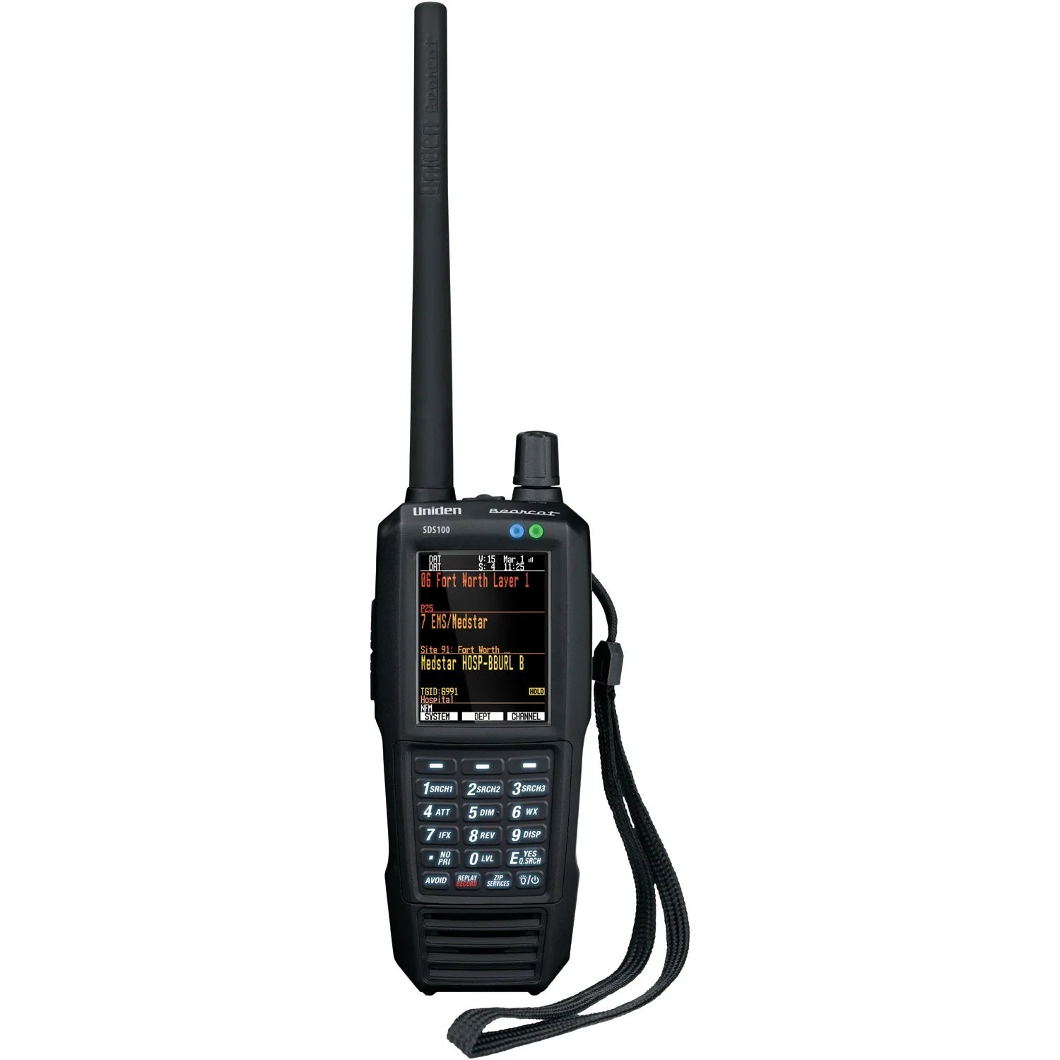 SDS100 True I/Q Digital Handheld Scanner