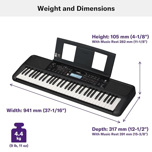 E383 Sensitive Portable Keyboard Beginners