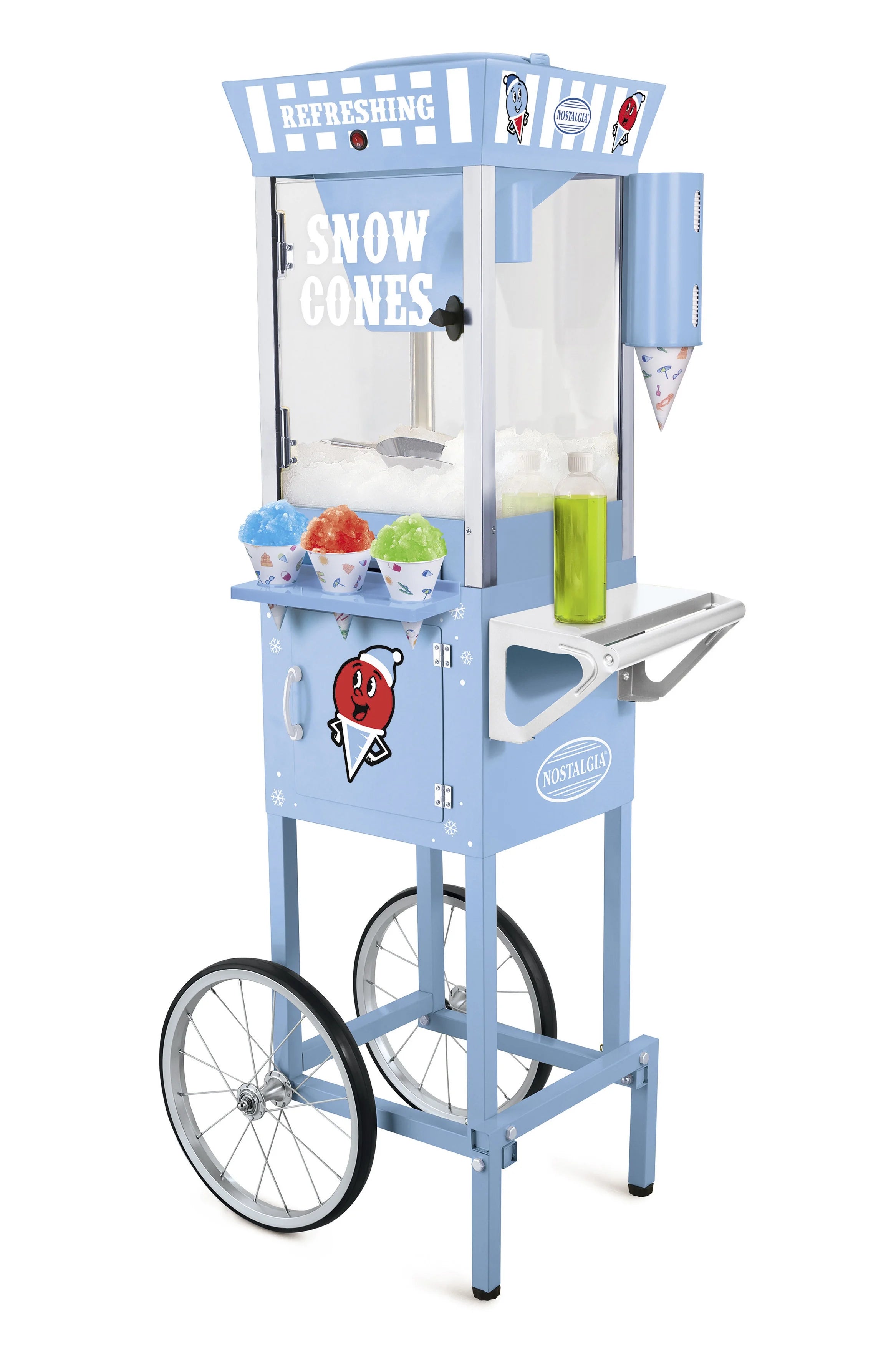 54 in. Old Fashioned Snow Cone Cart