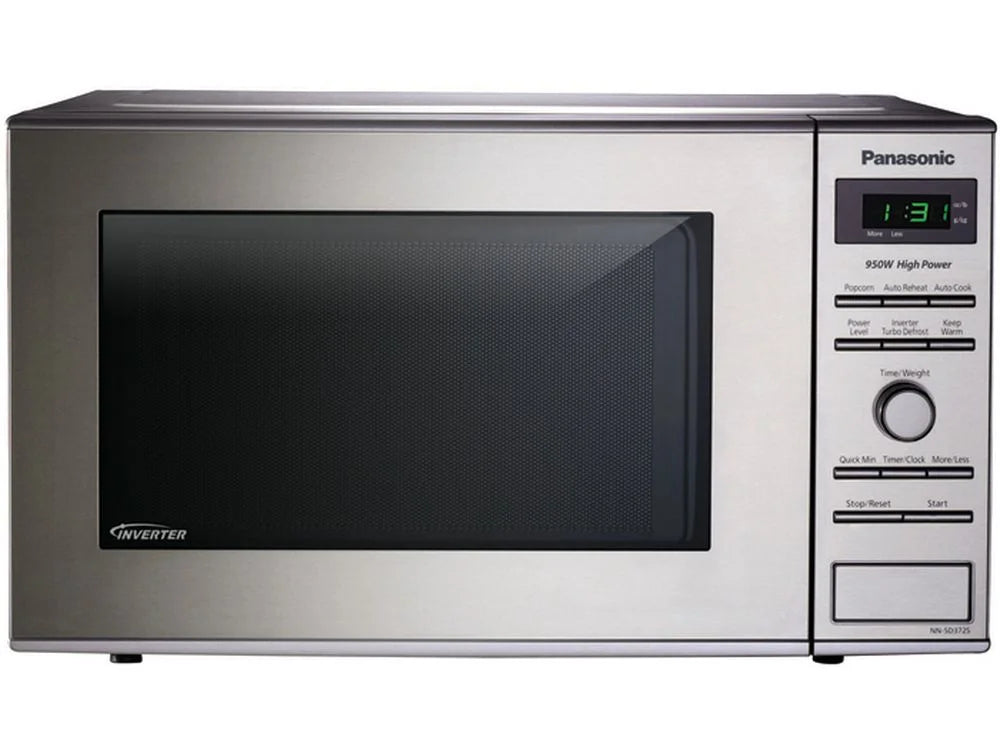 Panasonic 0.8 Cu Ft. 950W Stainless Compact Countertop Microwave Oven