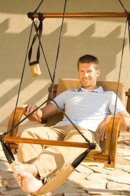 Deluxe Hanging Hammock Lounger