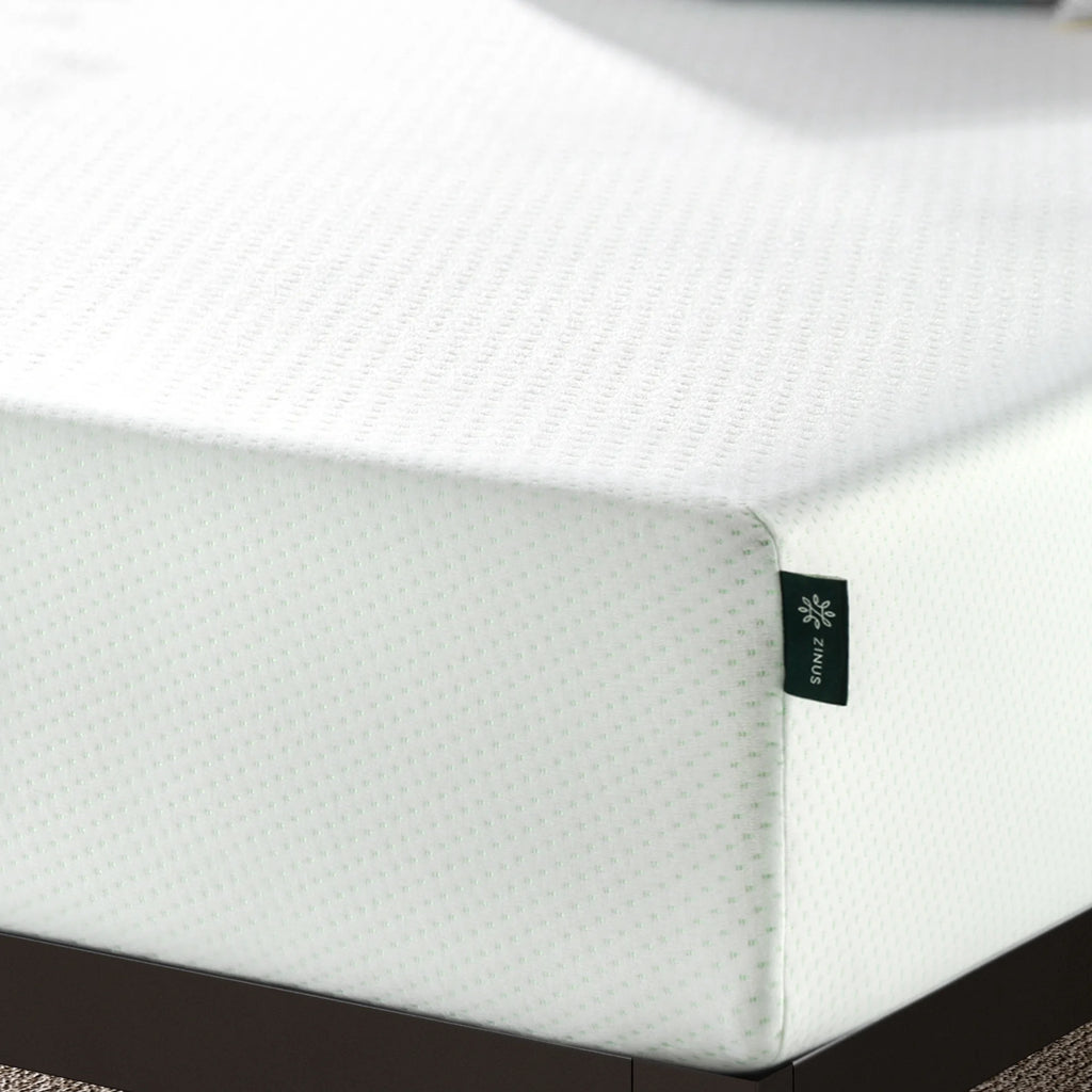 10" Green Tea Memory Foam Mattress, Twin