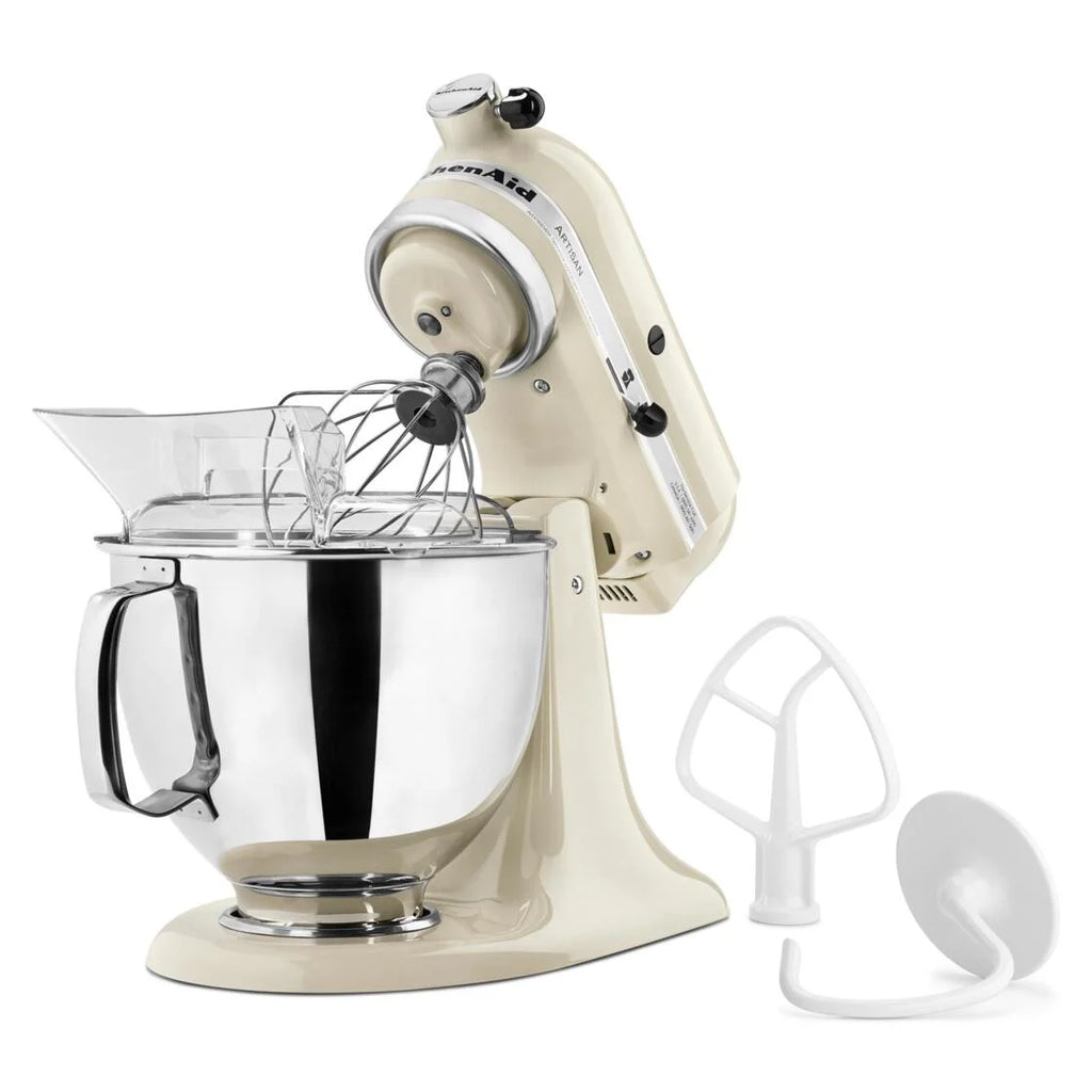 KitchenAid Artisan Series 5-Quart Tilt-Head Stand Mixer, Almond Cream, KSM150PS