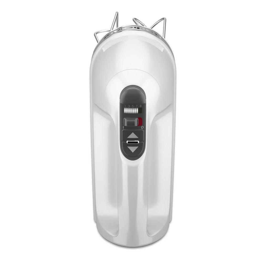 KitchenAid 9-Speed Hand Mixer, White, KHM926