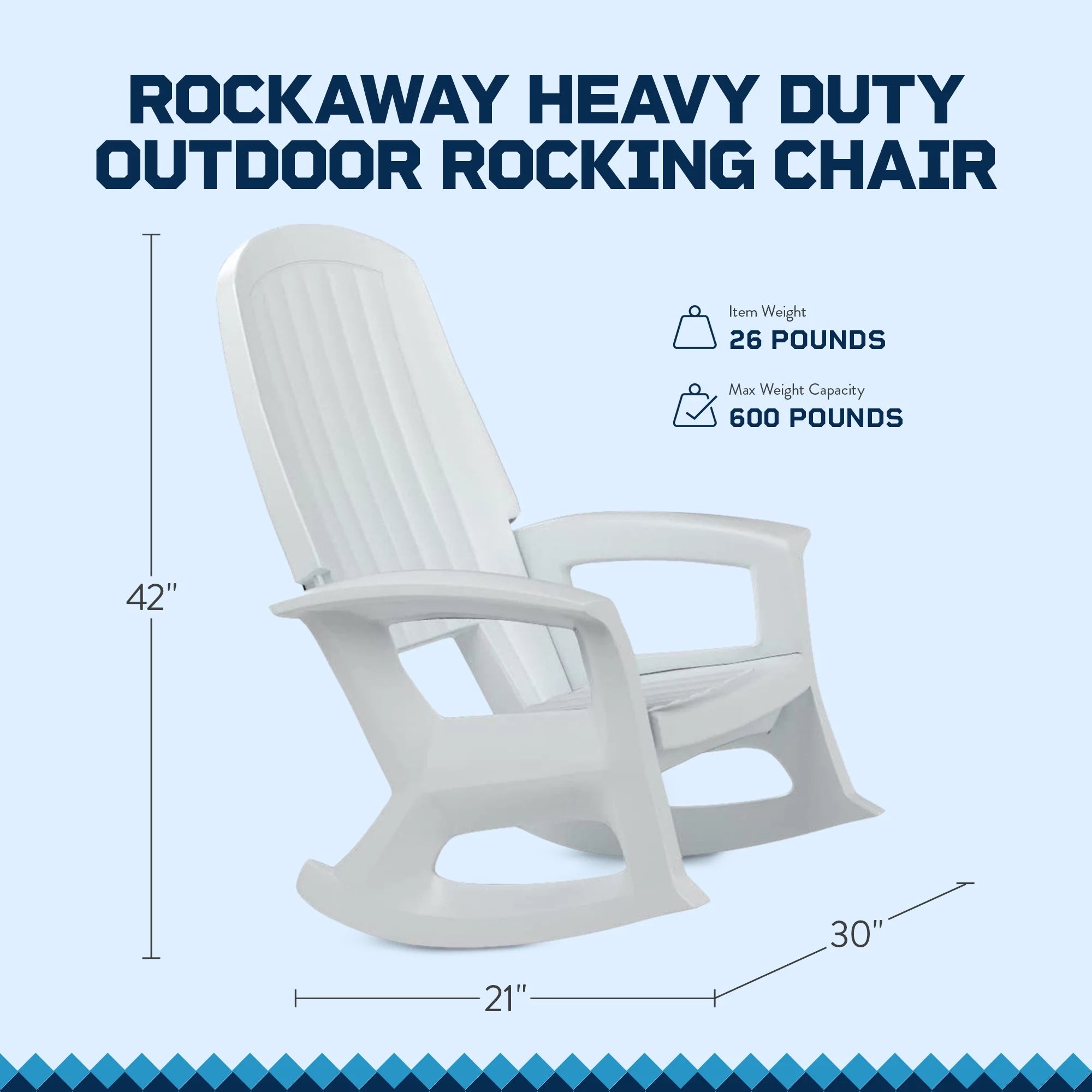 Rockaway Plastic Rocking Chair