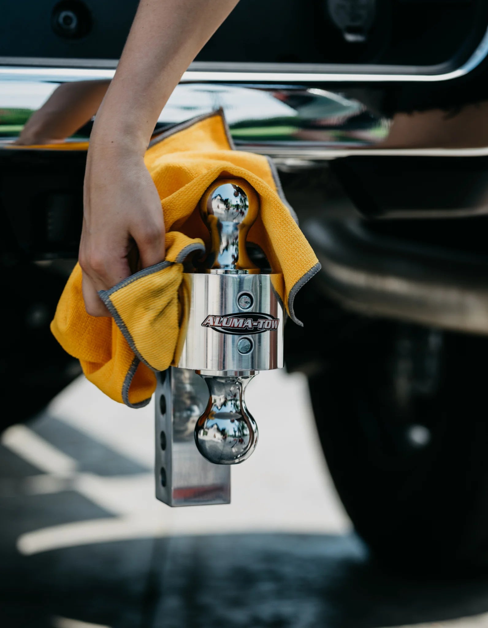 6" Drop Adjustable Interchangeable Hitch System - 3 Hitch Balls - Locking Pins - 12,000 lb. GTWR