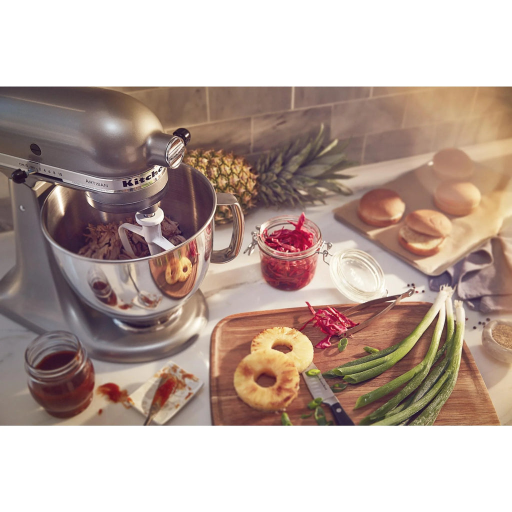 KitchenAid Artisan Series 5-Quart Tilt-Head Stand Mixer, Contour Silver,  KSM150PS