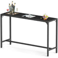 55 Inch Outdoor Bar Table for Hot Tub, Garden