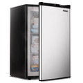 EUHOMY 3.0 Cubic Feet Single Door Compact Mini Upright Freezer